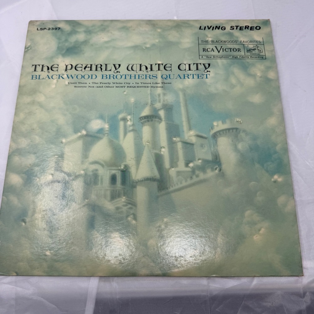 Blackwood Brothers Quartet The Pearly White City Vinyl LP RCA Victor LSP-2397